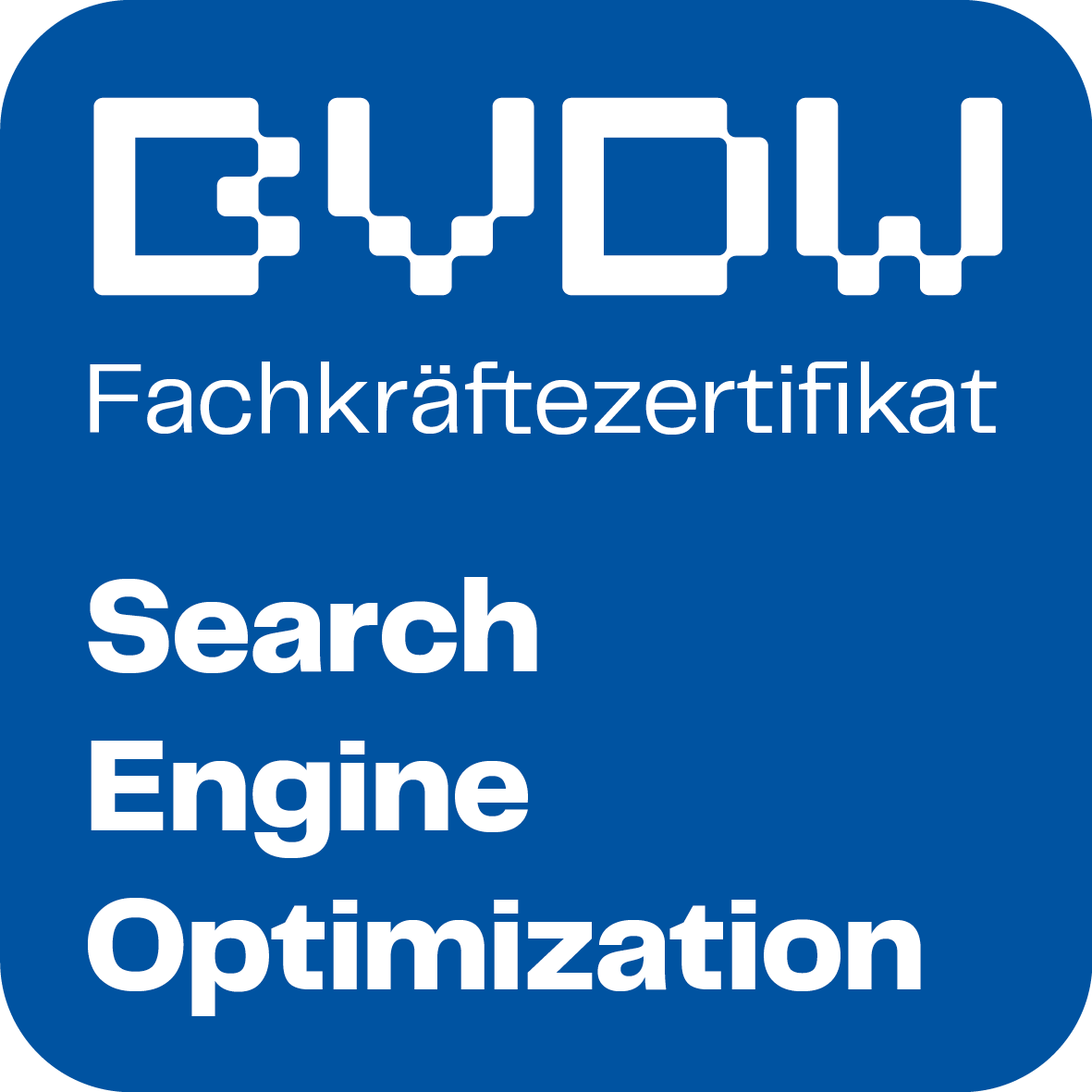 BVDW SEO Fachkräftezertifikat